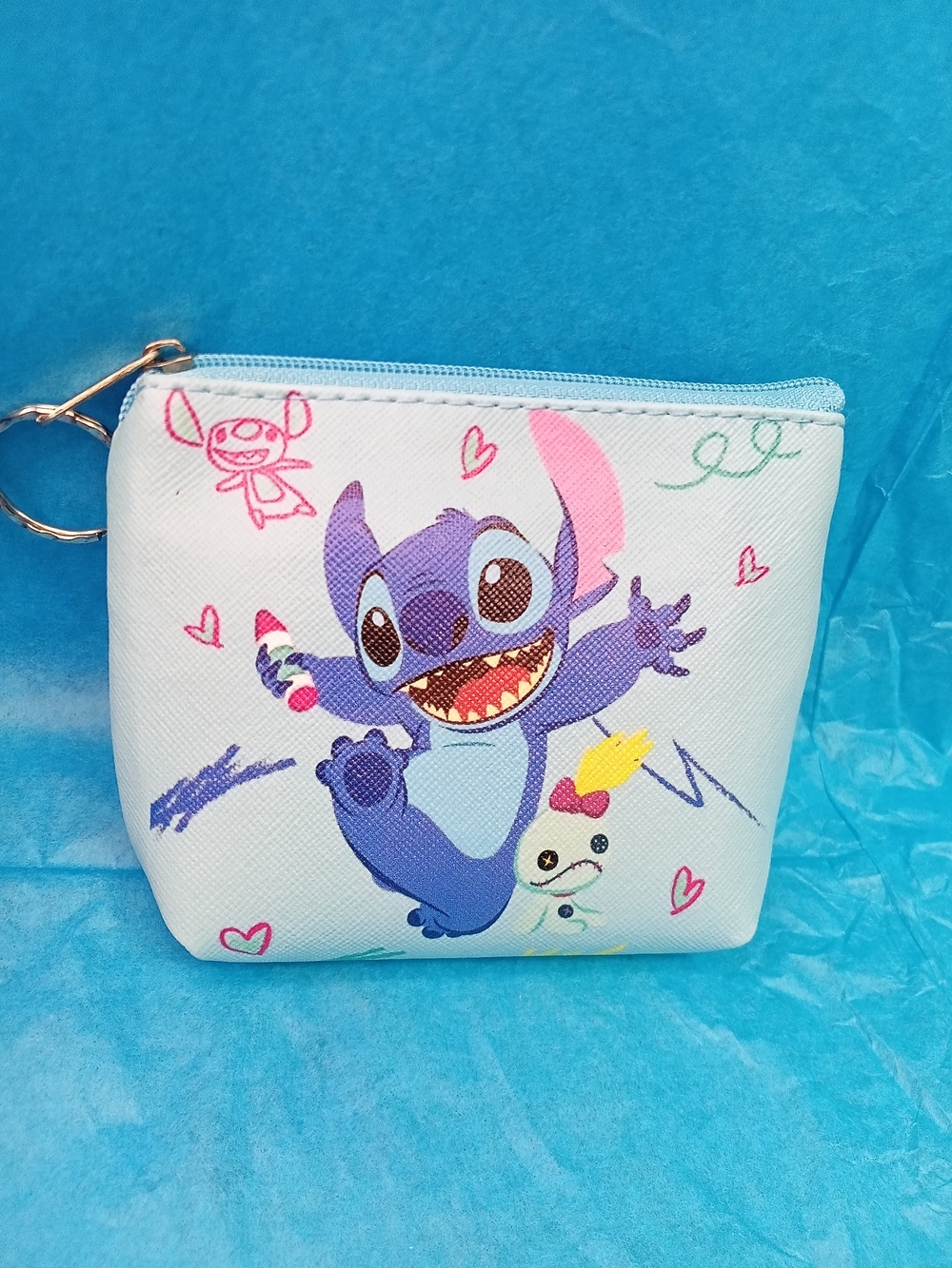 Disney Stitch Mini Backpack with Coin Purse - Picture 4 of 7